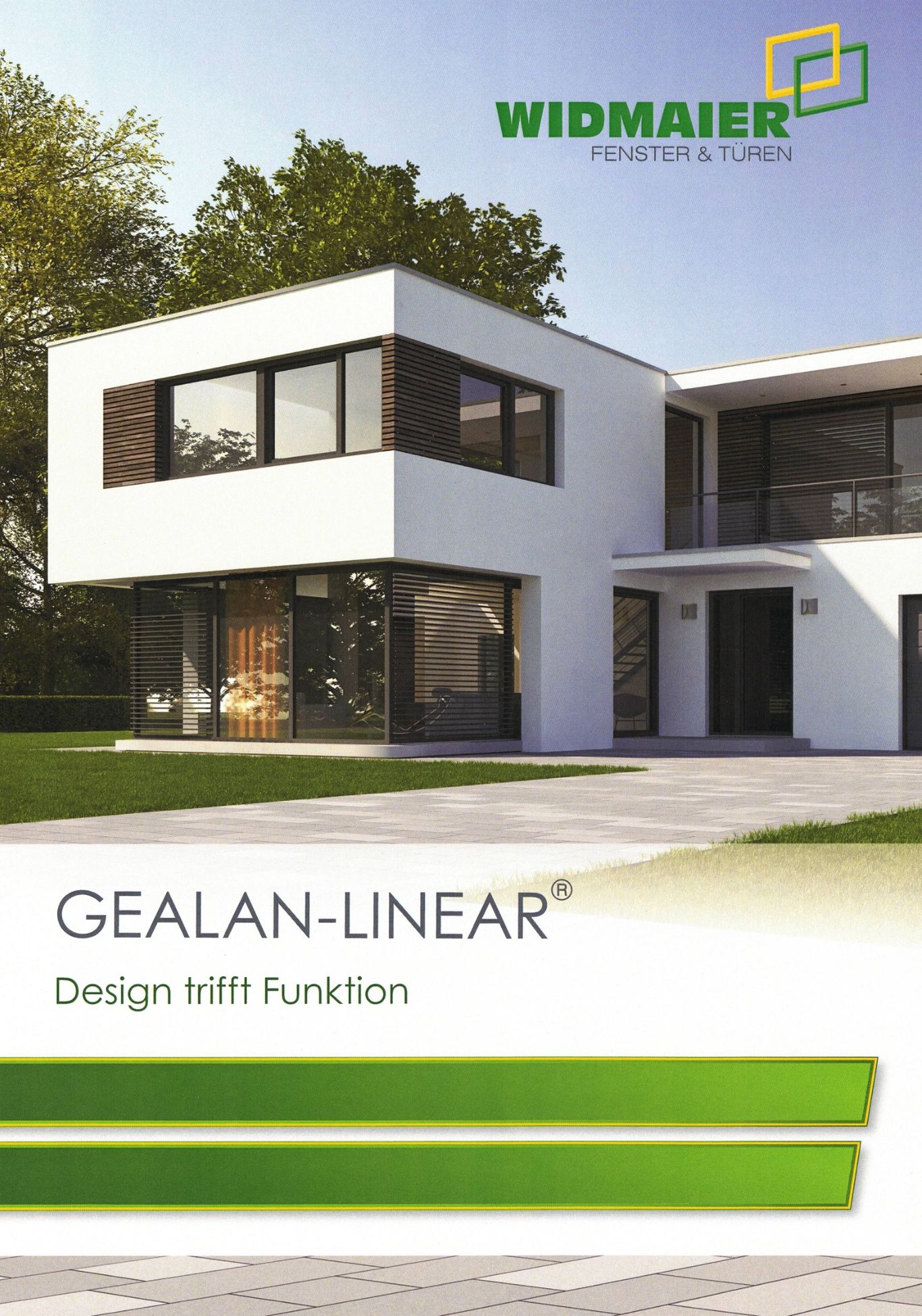 Kunststofffenster Gealan-Linear von Widmaier 