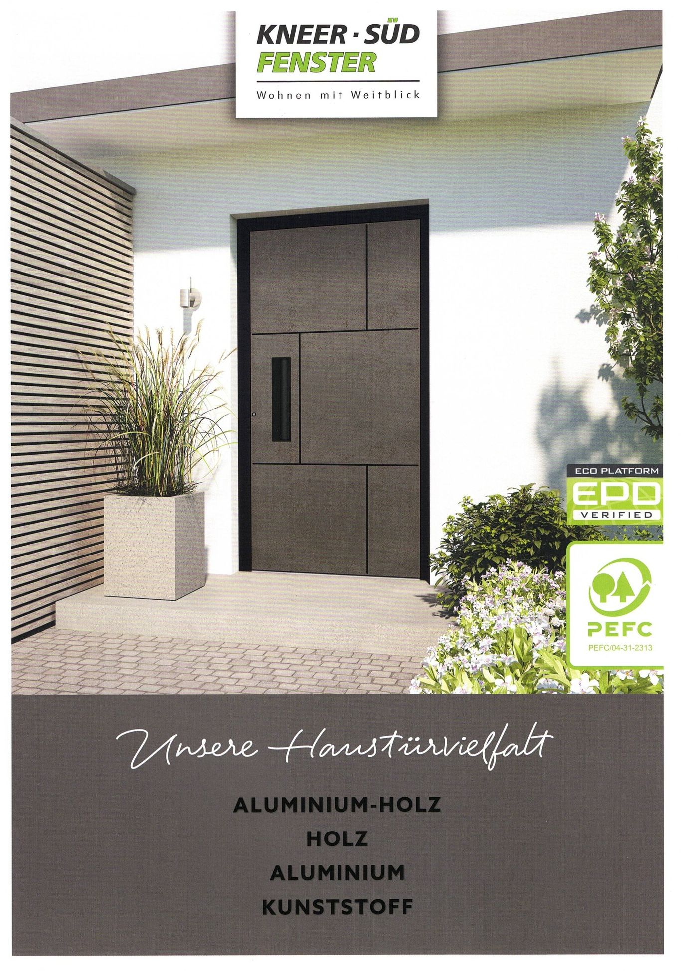 Haustürvielfalt von Kneer